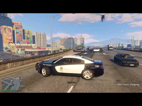 Grand Theft Auto V LSPDFR Pursuit