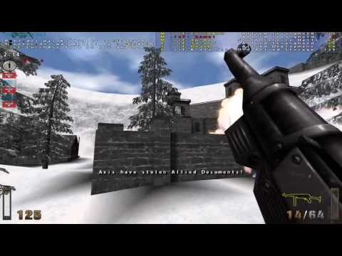 RTCW: IcF vs. dos - QuakeCon 2003 Qualifiers Round 1 (06.19.03)