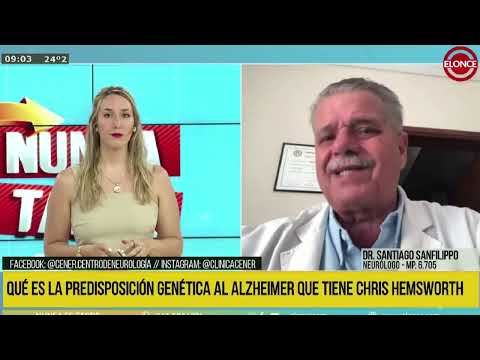 Qué es la "predisposición genética al Alzheimer" que padece Chris Hemsworth