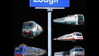 preview picture of video 'Vari transiti nella stazione di Zoagli'
