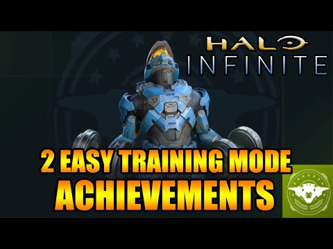 Halo Infinite  - Guide for 2 Easy Training Mode Achievements (Xbox Series X)