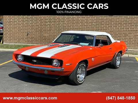 1969 Chevrolet Camaro (CC-1457822) for sale in Addison, Illinois