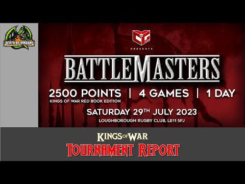 Kings of War Tournament report - Battlemasters 2023