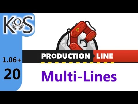Production Line - Multi-Lines Ep 20: Massive Chassis - Early Alpha, Let's Play 1.06+