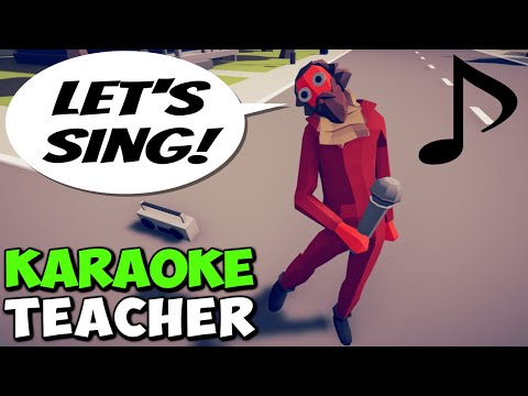 🎵Let's sing🎤 Karaoke Teacher vs Every Faction 1v1 - Totally Accurate Battle Simulator TABS