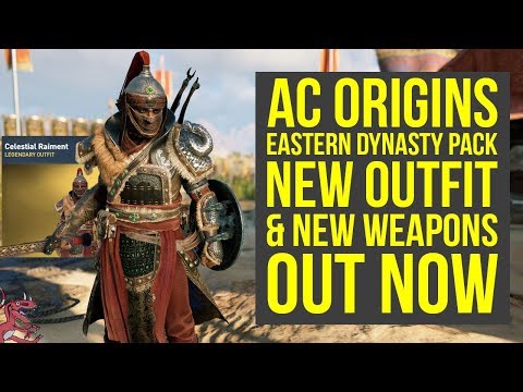 Assassin's Creed Origins Eastern Dynasty Pack NEW OUTFIT & Weapons Out Now! (AC Origins DLC) Video