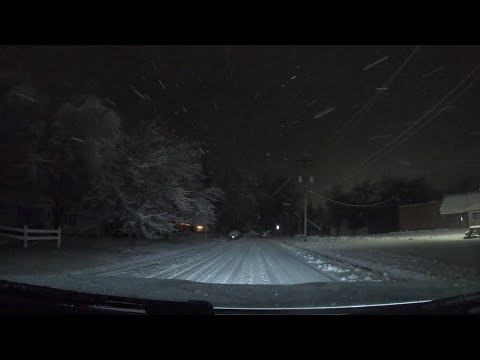 1-1-21 Winter Storm John, Will County, Peotone, IL Very Heavy Wet Snowfall, Down Power Lines & Trees
