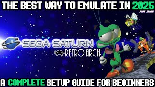 Sega Saturn Emulation Made Easy in 2025 #retroarch #segasaturn #emulator 