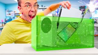 I Submerged my Console Setup in Mineral Oil