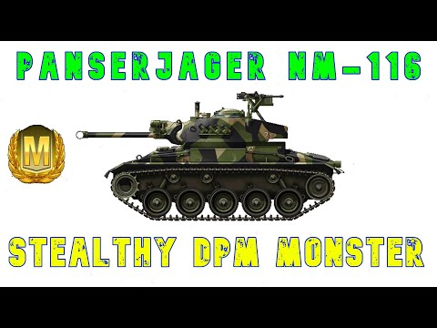 Panserjager NM-116 Stealthy DPM Monster ll Wot Console - World of Tanks Console Modern Armour