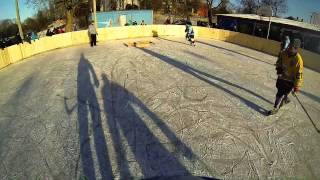 preview picture of video 'Zibensturnīrs Iecavas hokeja laukumā'