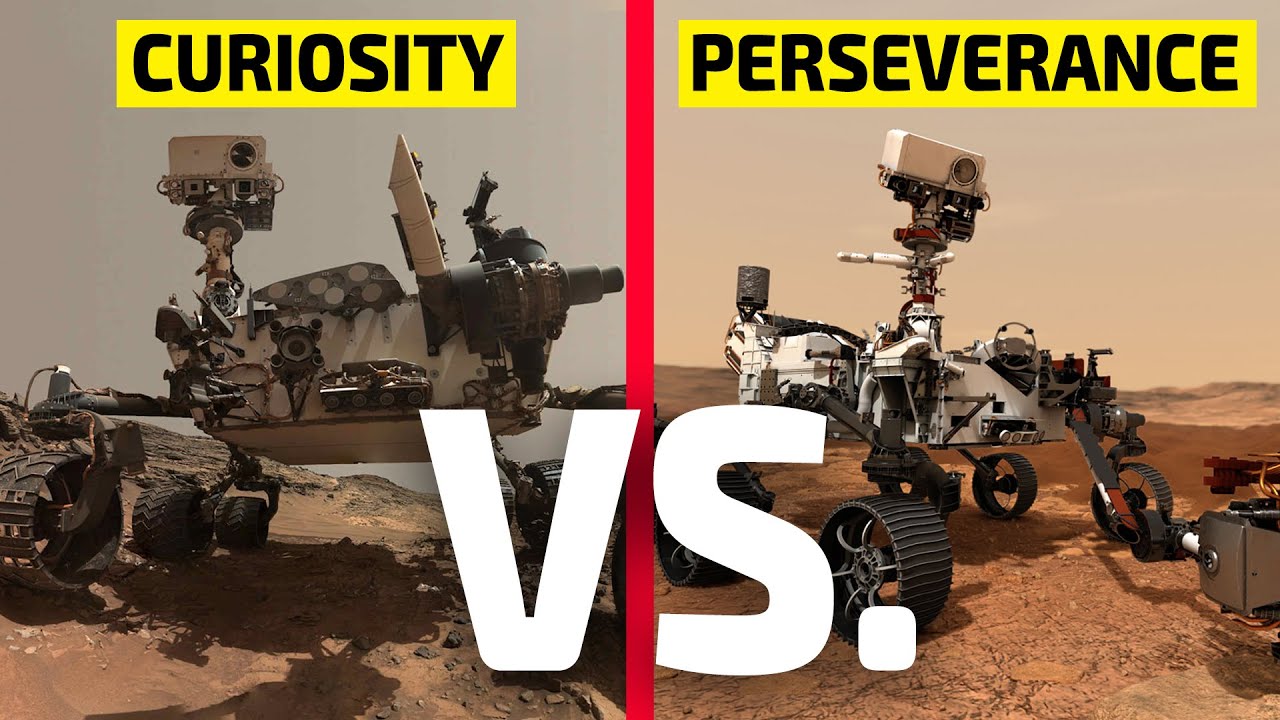 Curiosity VS. Perseverance | Qual a diferença?