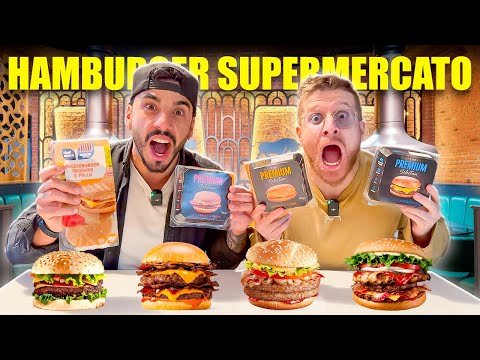 HOW DISGUSTING ARE THE €1 SUPERMARKET HAMBURGERS? - OH MY GOD WE ATE PLASTIC!