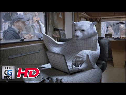 CGI VFX Breakdowns : "The Making of Canal + the Bear" by Mikros Image