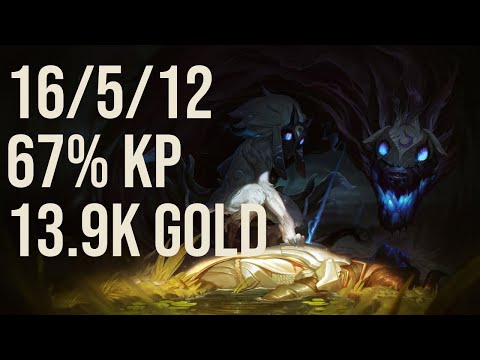 naiyoubaby Kindred Jungle vs Nidalee KR 11.16 Challenger Replay