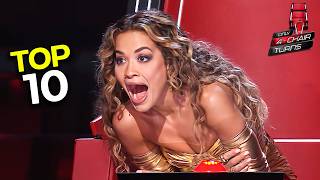 Top 10 Most EXTRAORDINARY 4-Chair Turns Ever | The Voice