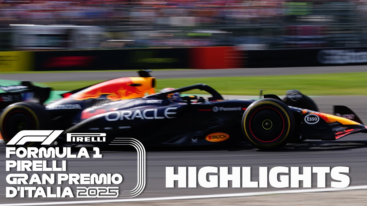 2025 Italian Grand Prix FULL RACE HIGHLIGHTS 🎥 | ESPN F1