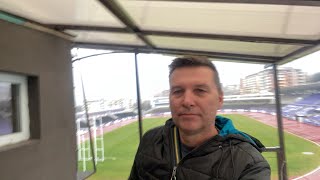 Living in a Stadium Luxury Box in Veliko Tărnovo Bulgaria