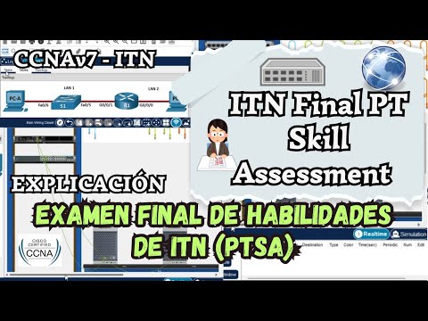 ITN Final Skills Exam (PTSA) | Step-by-Step Explanation | CCNA v7 | Score 100%