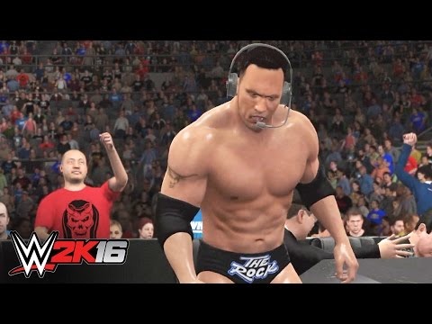 "Stone Cold" Steve Austin vs. The Rock: WWE 2K16 2K Showcase walkthrough - Part 16
