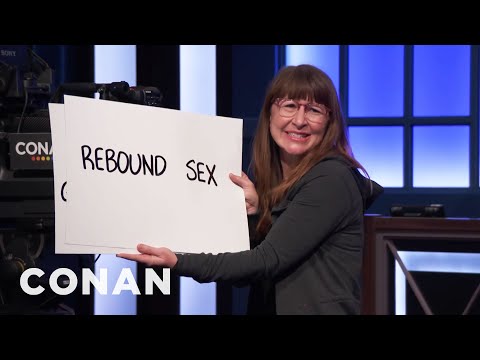 Dana In Cue Cards Has A Message For Channing Tatum | CONAN on TBS