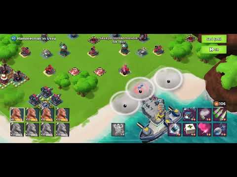 How to Unlock Cpt. Ruddero - Beat Hammerman's HQ 60 on Boom Beach