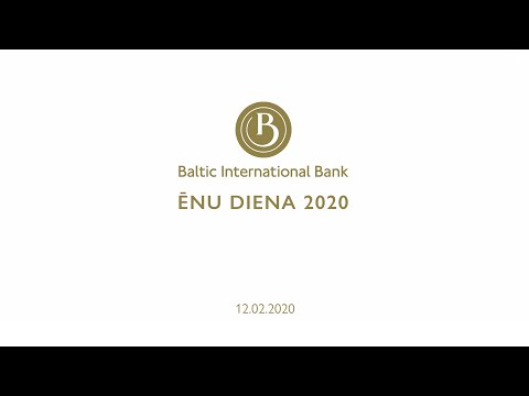 Baltic International Bank Ēnu diena 2020