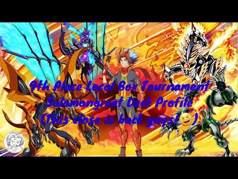 9th Place Local box tournament Salamangreat Deck Profile🔥🔥