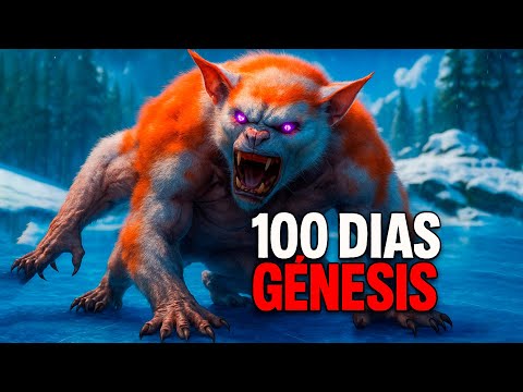 SOBREVIVO 100 DÍAS en ARK: GENESIS 1 (HARDCORE)