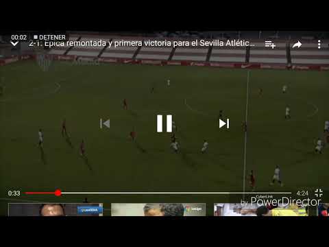Partidazo de Bryan Gil. Sevilla atletico-San Fernando RESUMEN