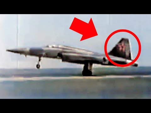 Soviets Steal an American F-5 Fighter and Paint a Red Star on It