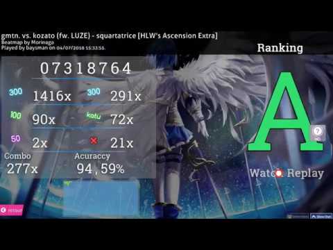 gmtn. vs. kozato (fw. LUZE) - squartatrice (5.63*)
