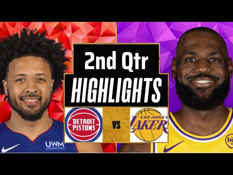 Los Angeles Lakers vs Detroit Pistons Full Game Highlights 2nd Qtr | Dec 30 | 2025 NBA Highlights