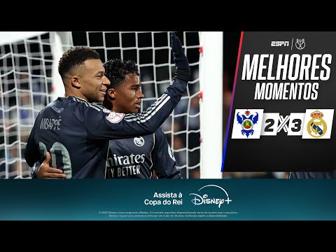 Gols e lances de Talavera x Real Madrid