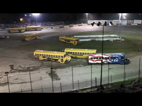 FIGURE 8 SCHOOL BUS RACE: Rockford Speedway Night of Thrills
