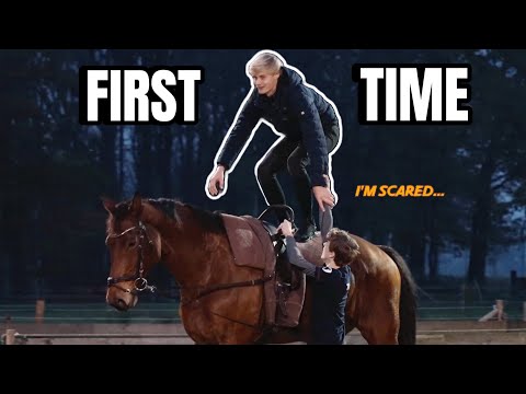 I tried vaulting... It's harder than it looks