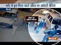 Last CCTV footage of photographer Ankit Saxena before he was stabbed to death