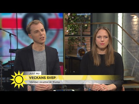 Veckans svep: "Världen skrattar just nu åt Trump" - Nyhetsmorgon (TV4)