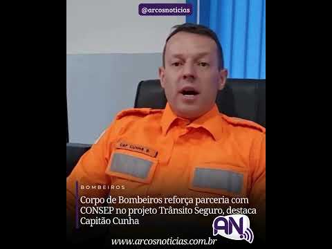 Bombeiros e a parceria com o Conselho Comunitário de Segurança Pública (CONSEP) de Lagoa da Prata