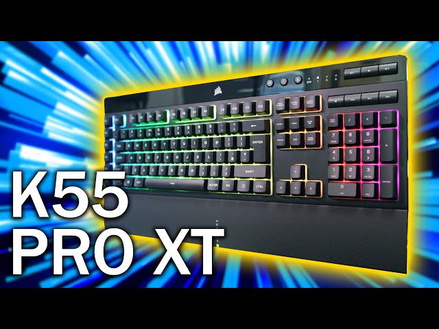 Bàn phím gaming Corsair K55 RGB PRO XT