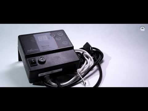 DK system elektroninis kieto kuro katilo traukos reguliatorius UNISTER video