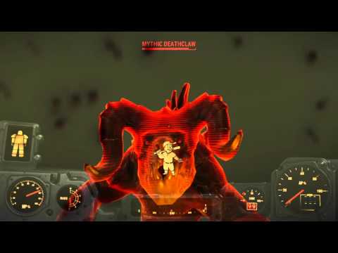 Fallout 4: Mythic Deathclaw vs Furious shishkebab.