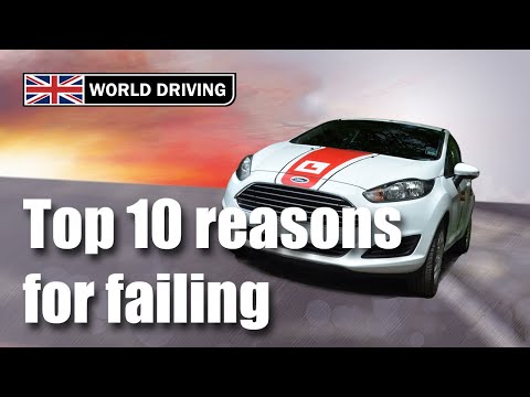 Top 10 Reasons for Failing the UK Driving Test
