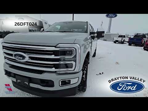2026 Ford Super Duty F-350 SRW Platinum