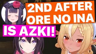 Flare Is A Bit Obsessed Over AZKi (Hololive) [Eng Subs]