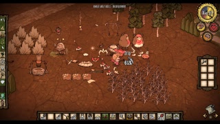 Don't Starve hamlet 豚姫でプレイ
