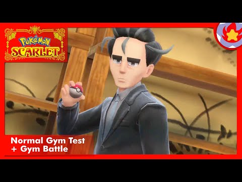 Normal Gym Test + Gym Battle | Pokemon Scarlet