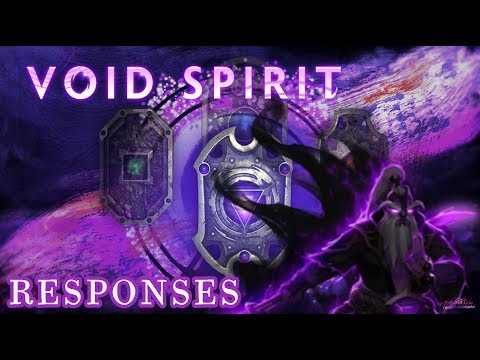 Dota 2 Void Spirit Entering Battle Responses
