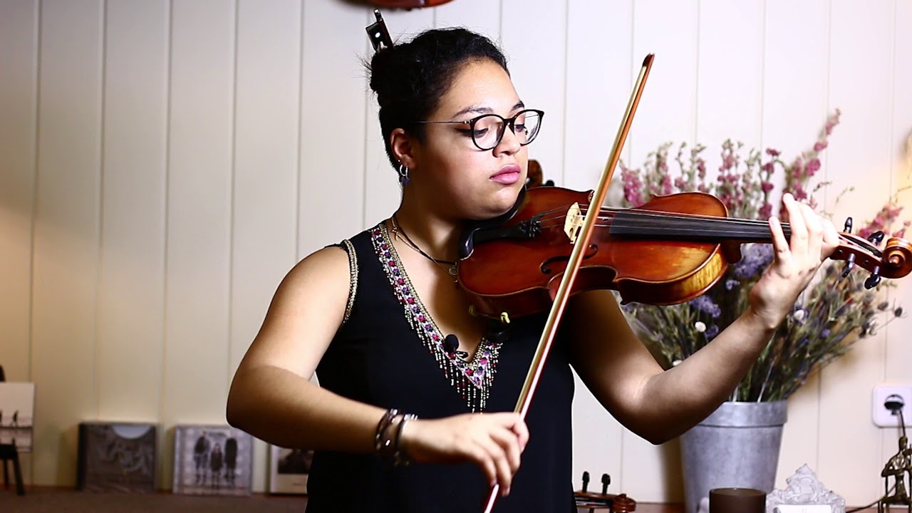 JAY HAIDE ANTIQUED GUADAGNINI VIOLIN Video