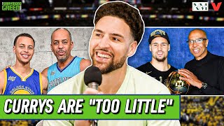 Klay Thompson says his family would beat Steph, Seth & Dell Curry in basketball | Draymond Green